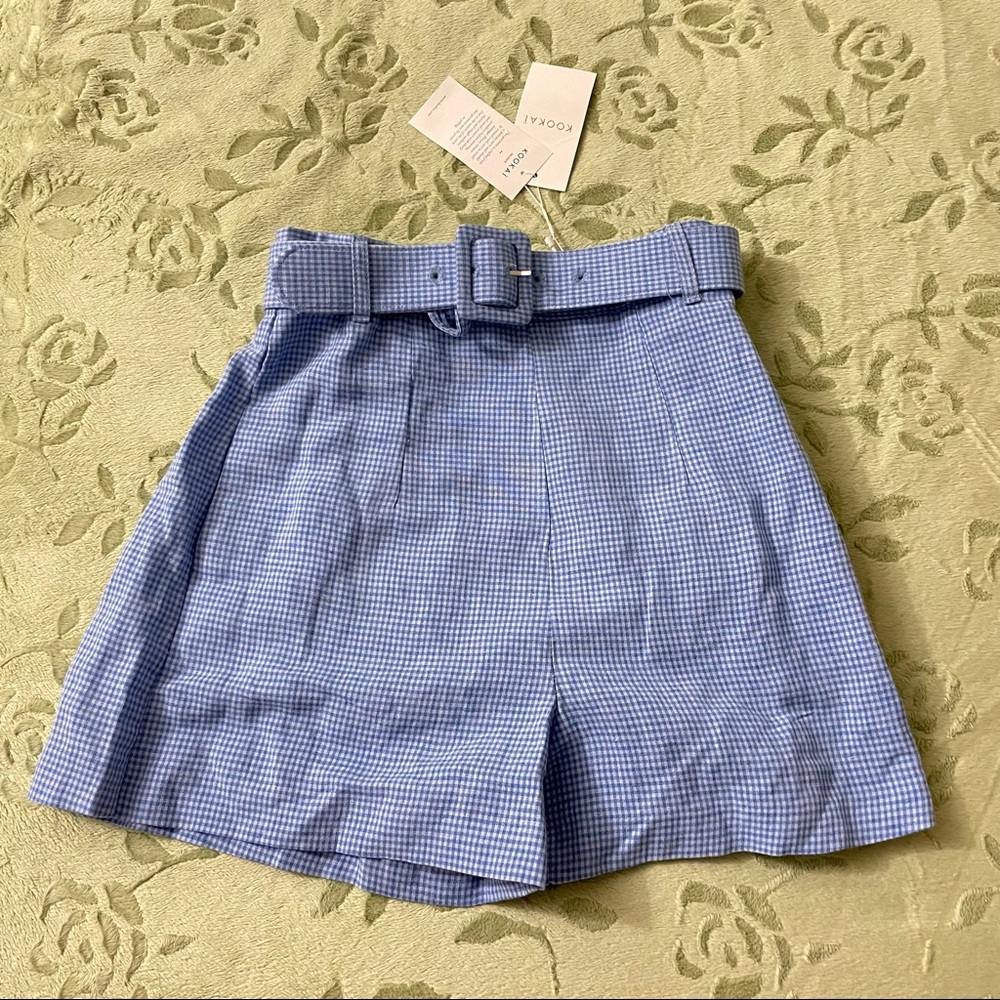 Kookai Gingham Shorts